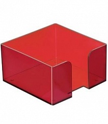 Подставка для куб блока красная